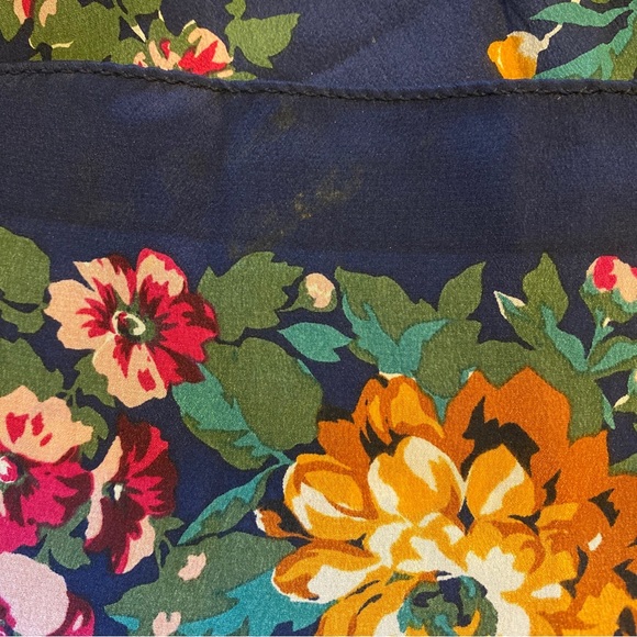 Echo New York silk floral scarf - Picture 7 of 8